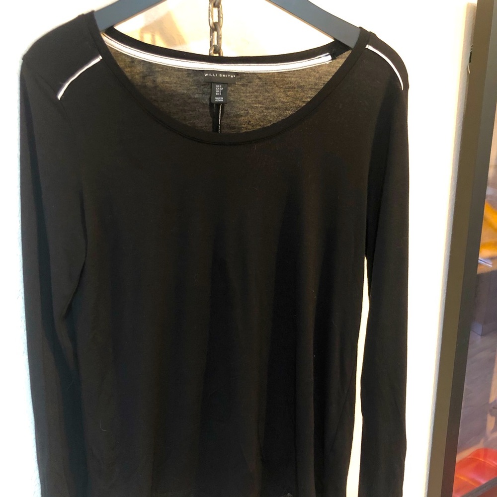 Willi Smith Black fitted Top - Picture 1 of 6